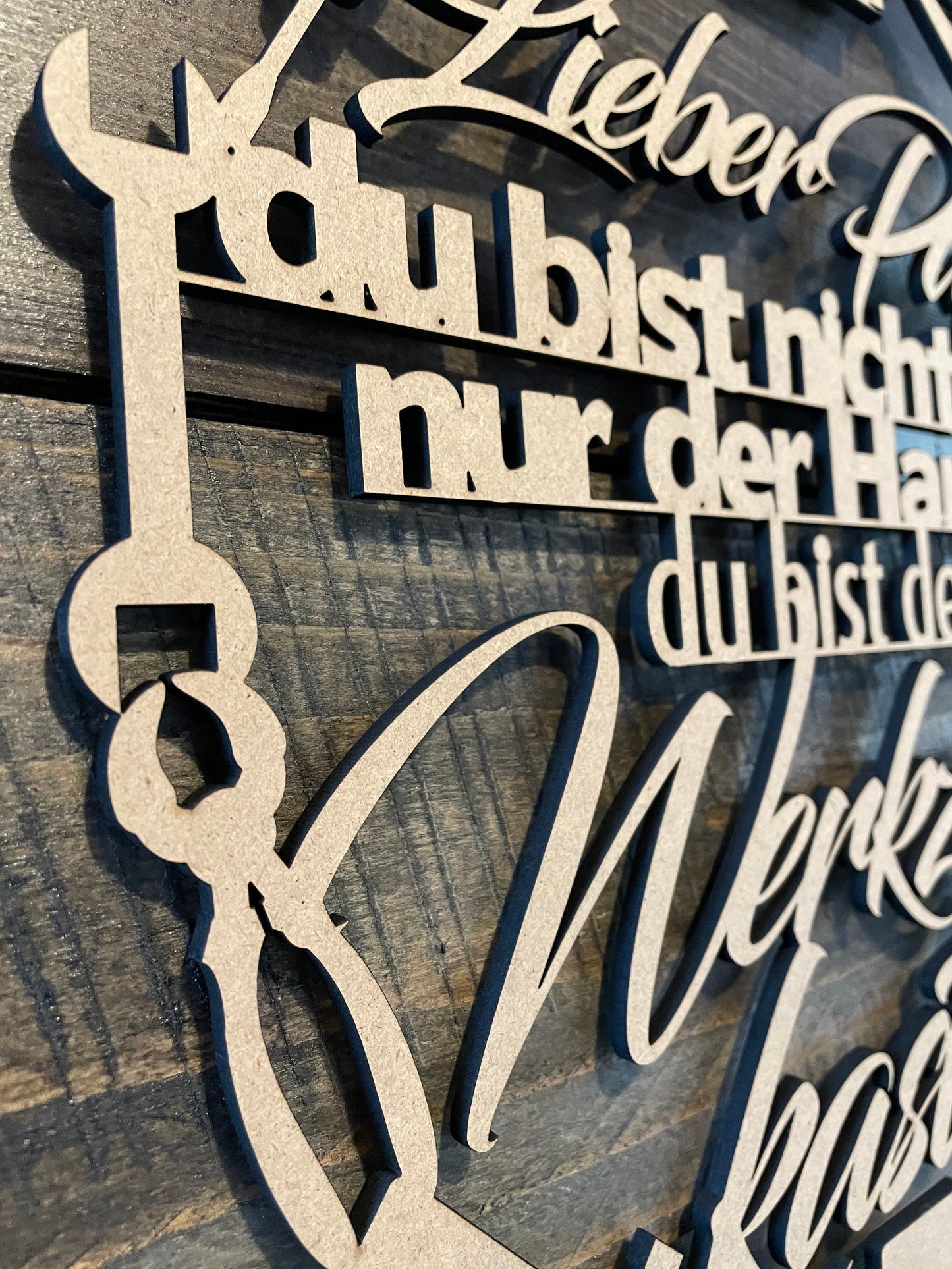 Vatertagsgeschenk, Vatertag "Lieber Opa, du bist nicht der Hammer... " Geschenk für Opa, Kranz