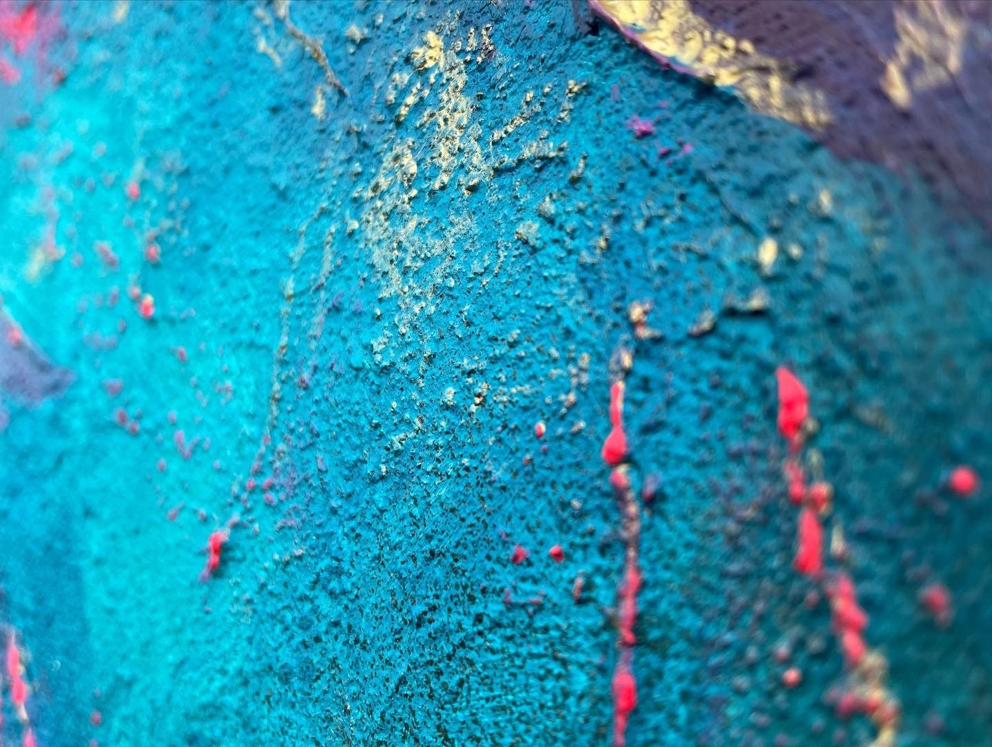 Abstraktes Gemälde aus Acryl handgemalt auf Leinwand 80x30 cm | modernes, individuelles Geschenk | Unikat