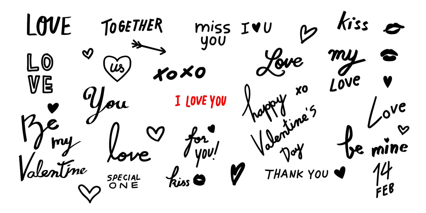 Valentinstagsgeschenk | LOVE Tasse | Kalender | Partnertasse | Geschenk Partner | Liebe