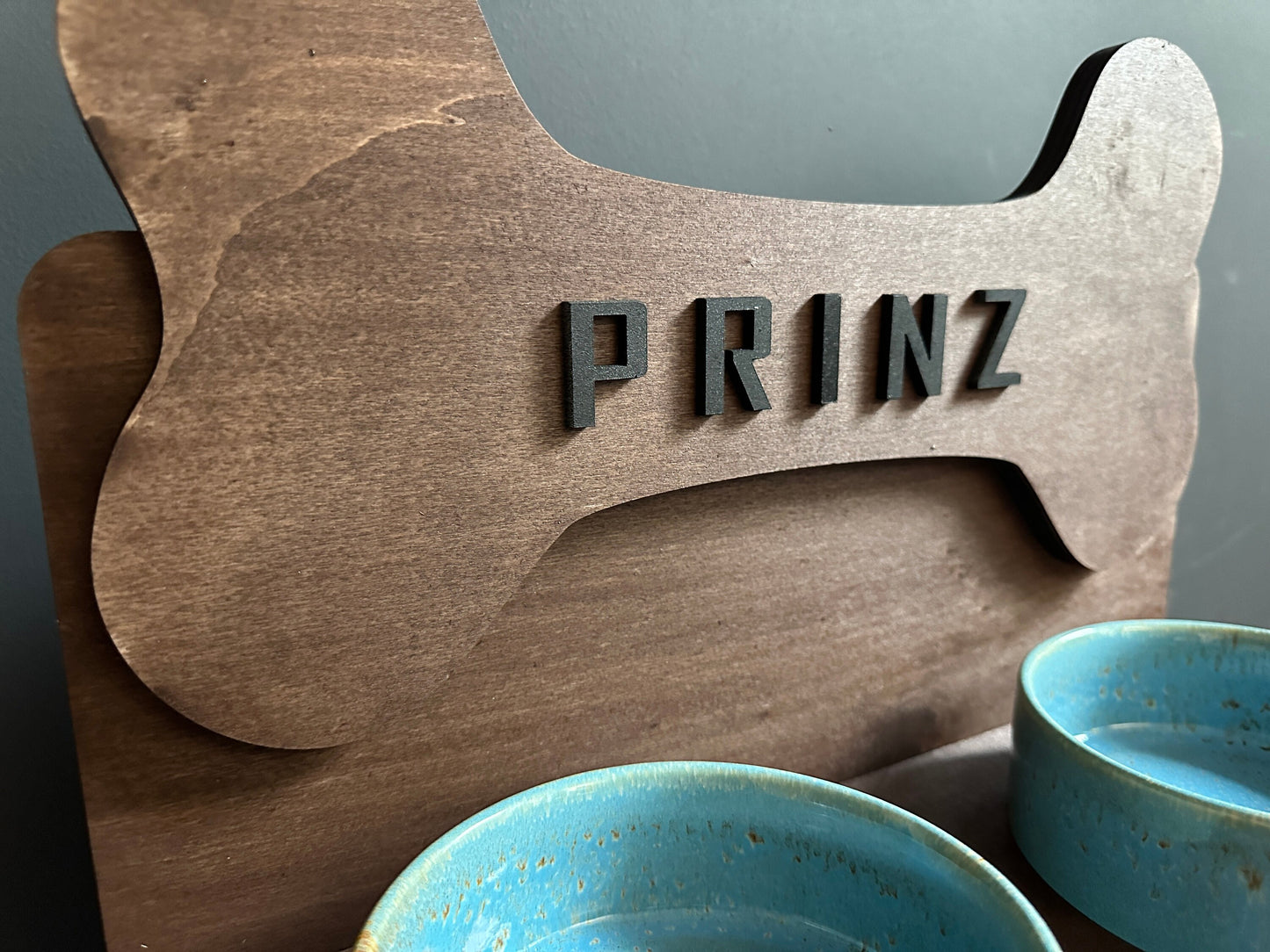 Erhöhter Hundenapfständer aus Holz Futterbar für Hunde Ergonomisch & Rutschfest Gesunde Fütterung bei Gelenkproblemen