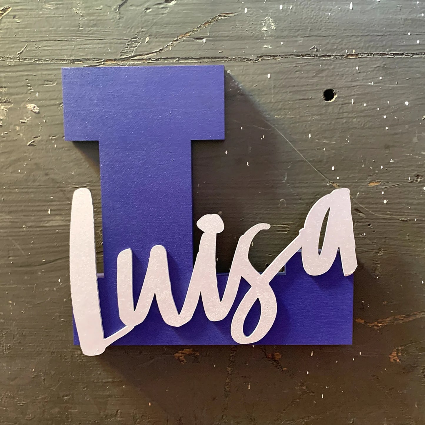 Personalisiertes Namensschild Kinderzimmer - Türschild mit Namen - Wanddeko Kinder