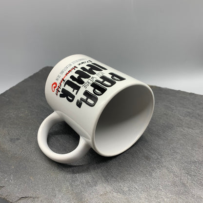 Tasse mit Spruch "Papa, ich werde immer Deine kleine Tochter / finanzielle Belastung sein" Kaffeetasse, Vatertag, Vatertagsgeschenk