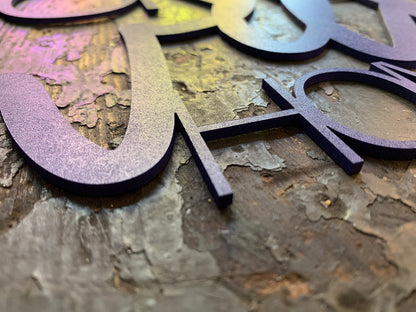 HOME Sweet Home Schriftzug aus MDF – 2 Größen