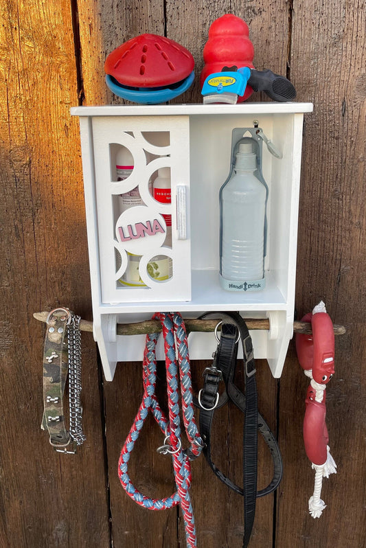 Hundegarderobe personalisiert, Leinengarderobe, Leinenparkplatz, Leinenplatz, Leinenhalter, Hundeleine, Vintage, Treibholz