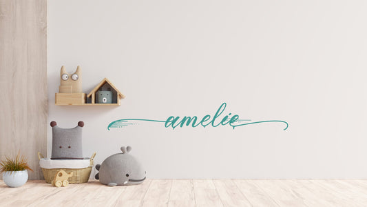 Namensticker, Kindernamen, Wandsticker, Wandtattoo, Kinderzimmer, personalisiert Babyzimmer, Kinderzimmerdeko, Wandaufkleber, Sticker, Folie