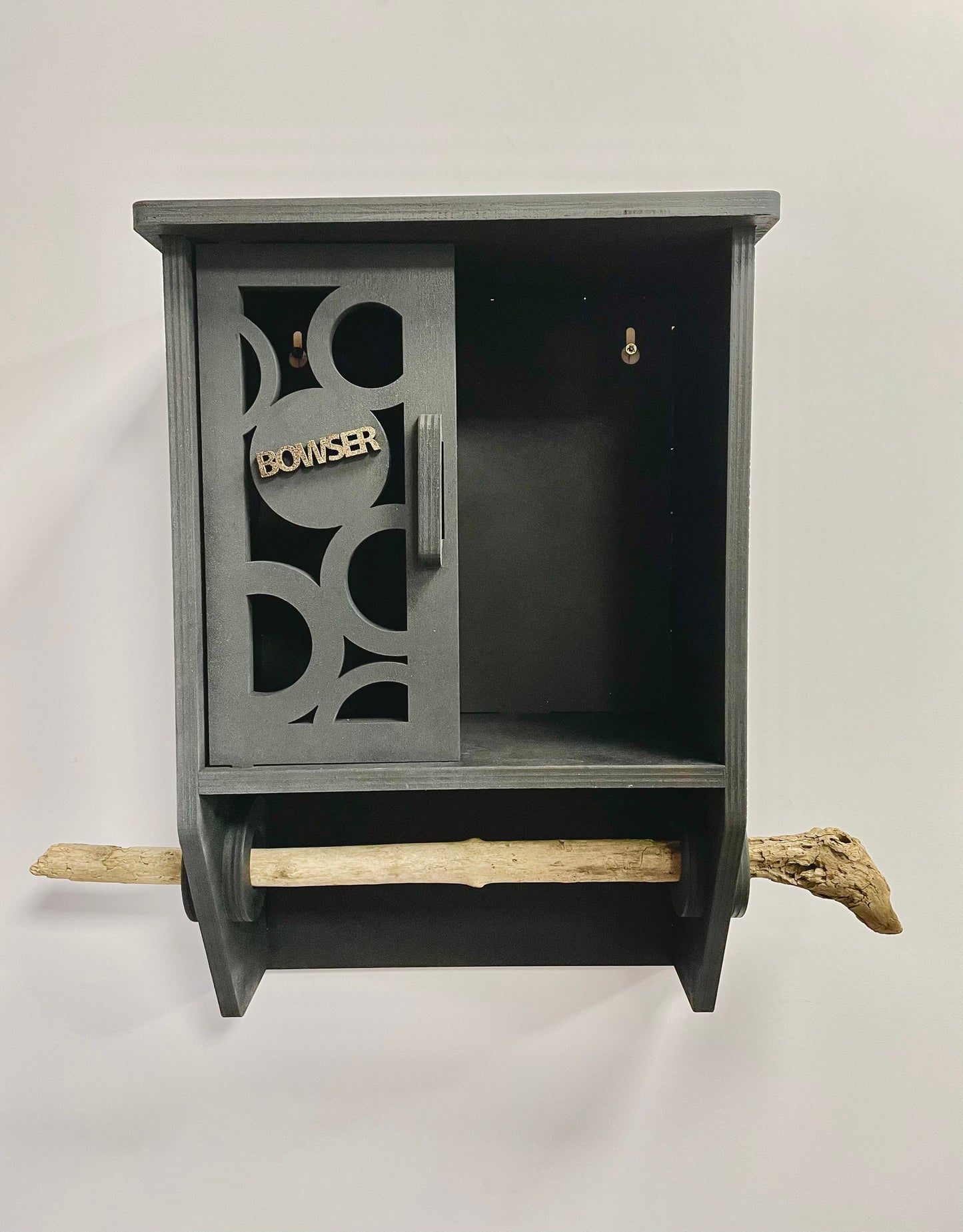 XXL Hundegarderobe mit Schrank & Treibholz
