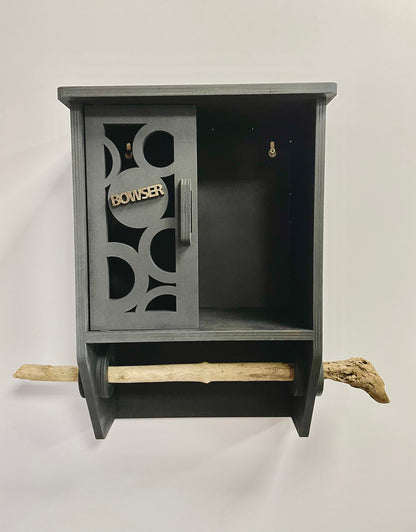 XXL Hundegarderobe mit Schrank & Treibholz