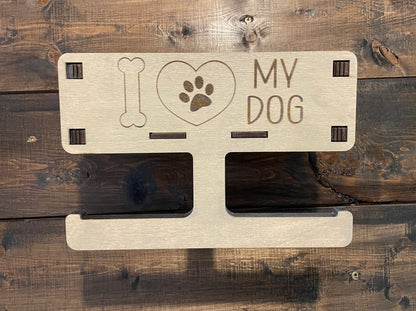 Hundegarderobe, personalisierbar, Leinengarderobe, Leinenparkplatz, Leinenhalter, Leinenplatz