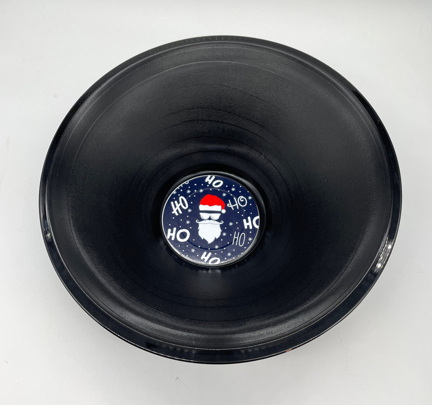 Schallplatten Schalen 2 Stk.  handgefertigt aus Vintage upcycled Vinyl Schallplatten, Upcycling