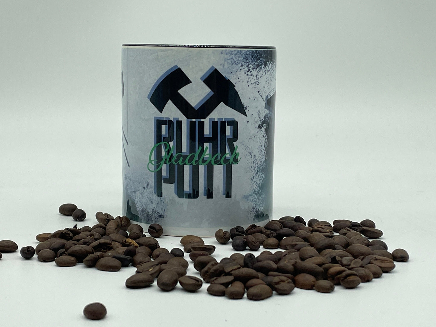 Ruhrpott Tasse personalisiert | Glück Auf | Lokalpatriot | Förderturm | Kaffeetasse | Kaffeebecher