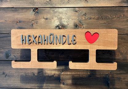 Leinenplatz, Hundegarderobe personalisiert, Leinengarderobe, Leinenparkplatz, Leinenhalter, Hundeleine, Dogstation