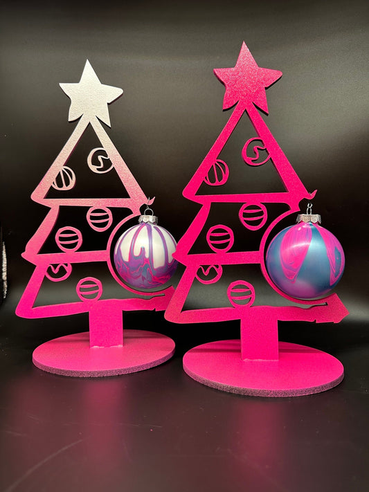 Kleiner Deko Tannenbaum aus 6 mm MDF – 35 cm hoch