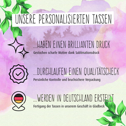 Ich hasse Menschen Glitzer Tasse in silber, Kaffeetasse, Kaffeebecher